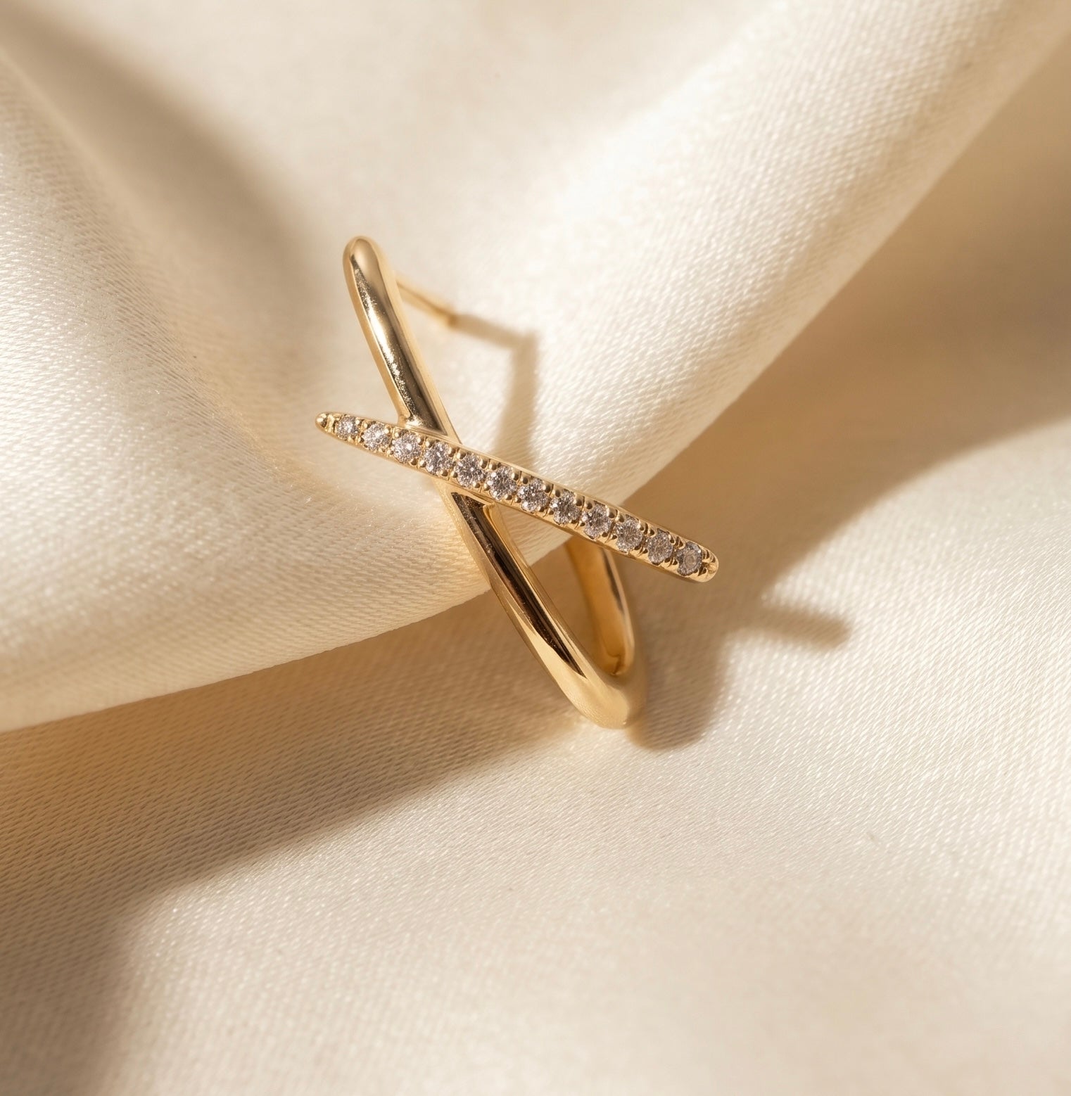 Gold Earrings 14k Gold Plated