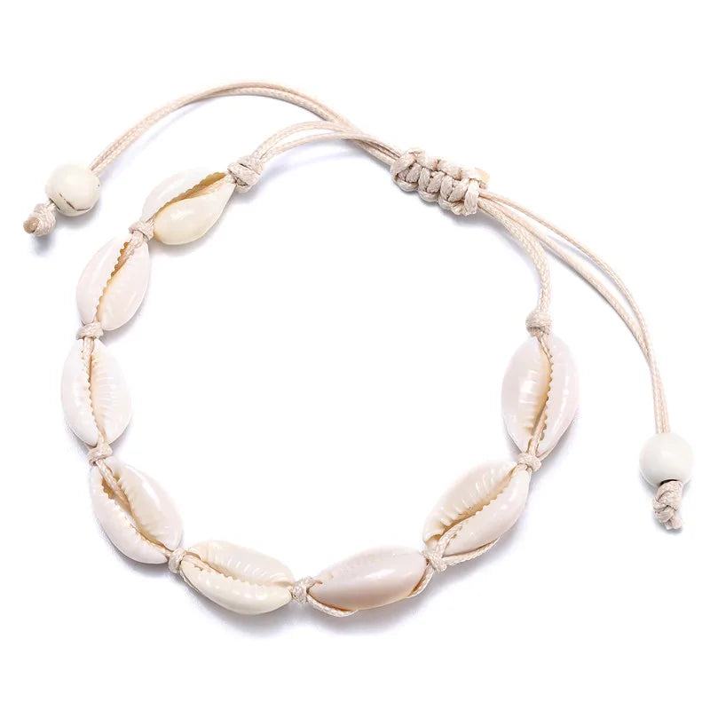 Trendy Natural Seashell Handmade Bracelet