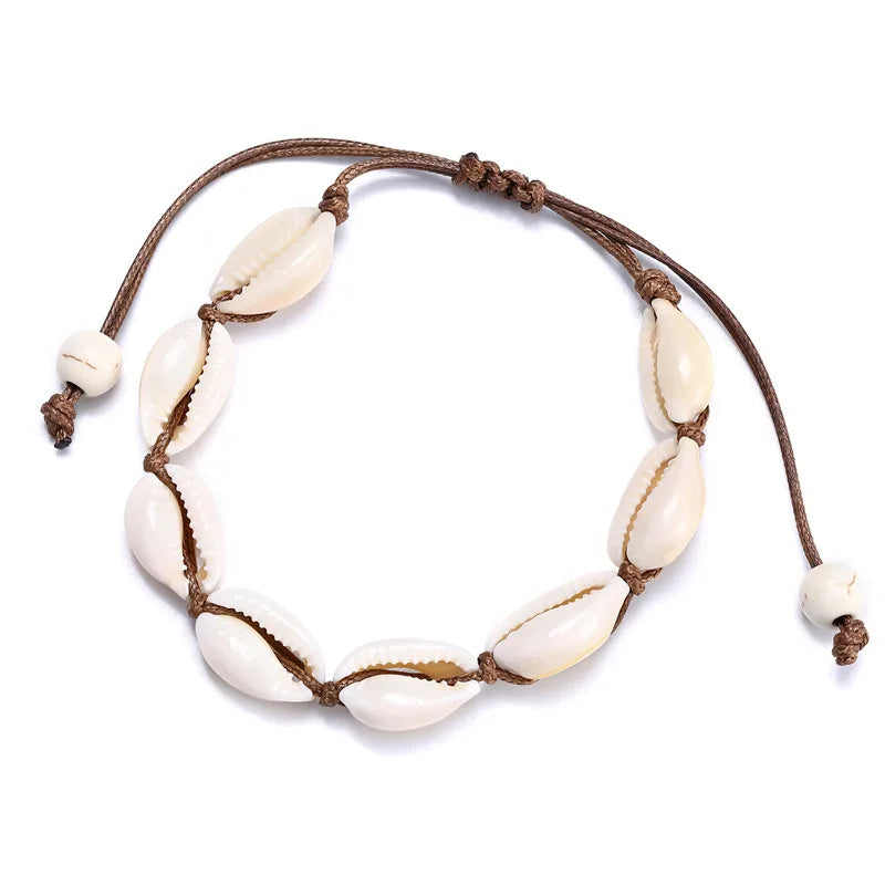 Trendy Natural Seashell Handmade Bracelet