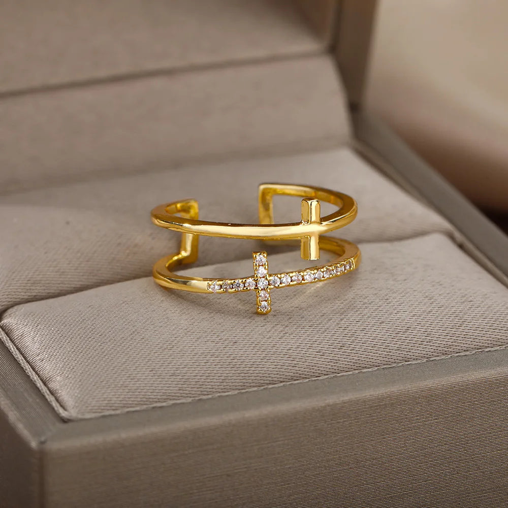 Cross Rings For Women