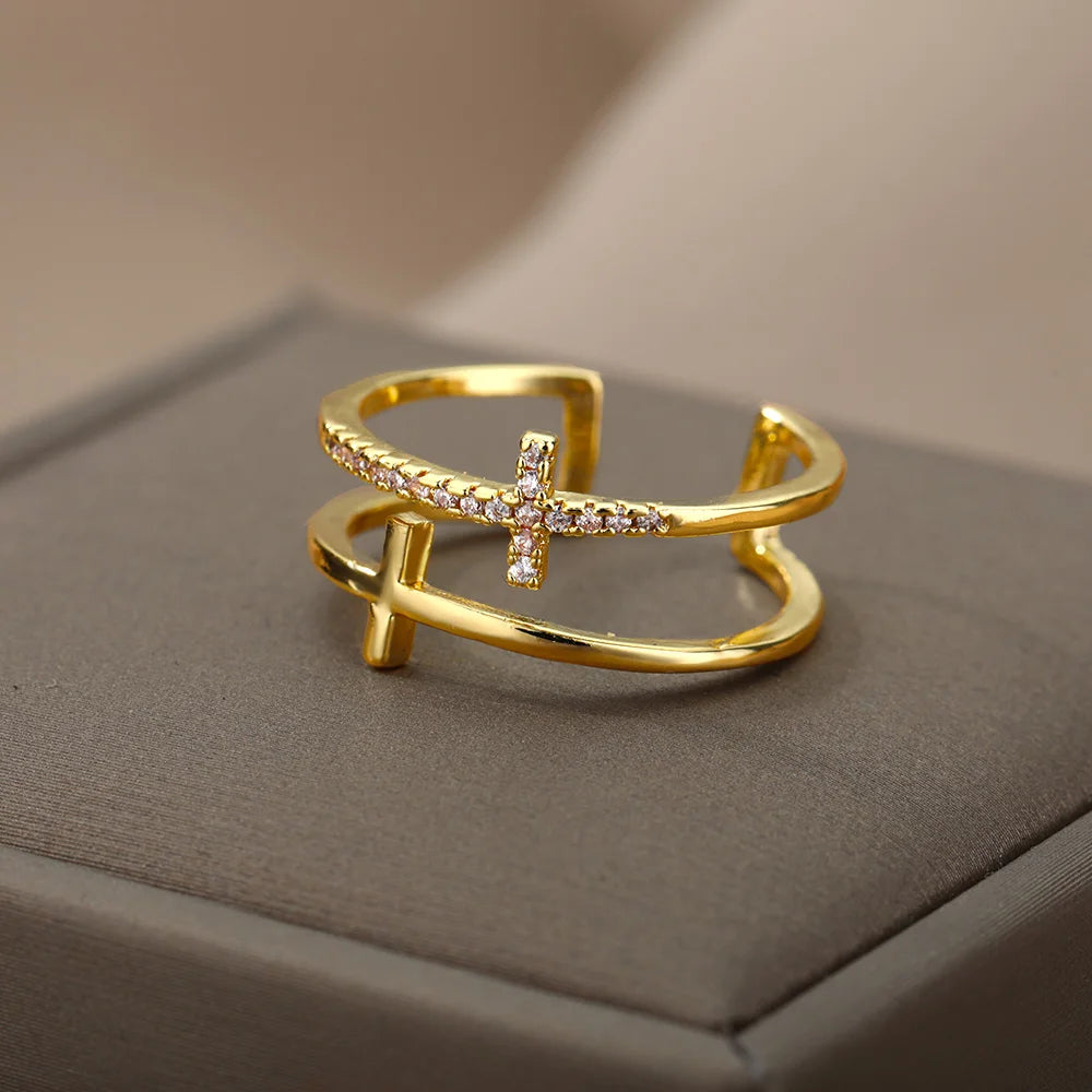 Cross Rings For Women
