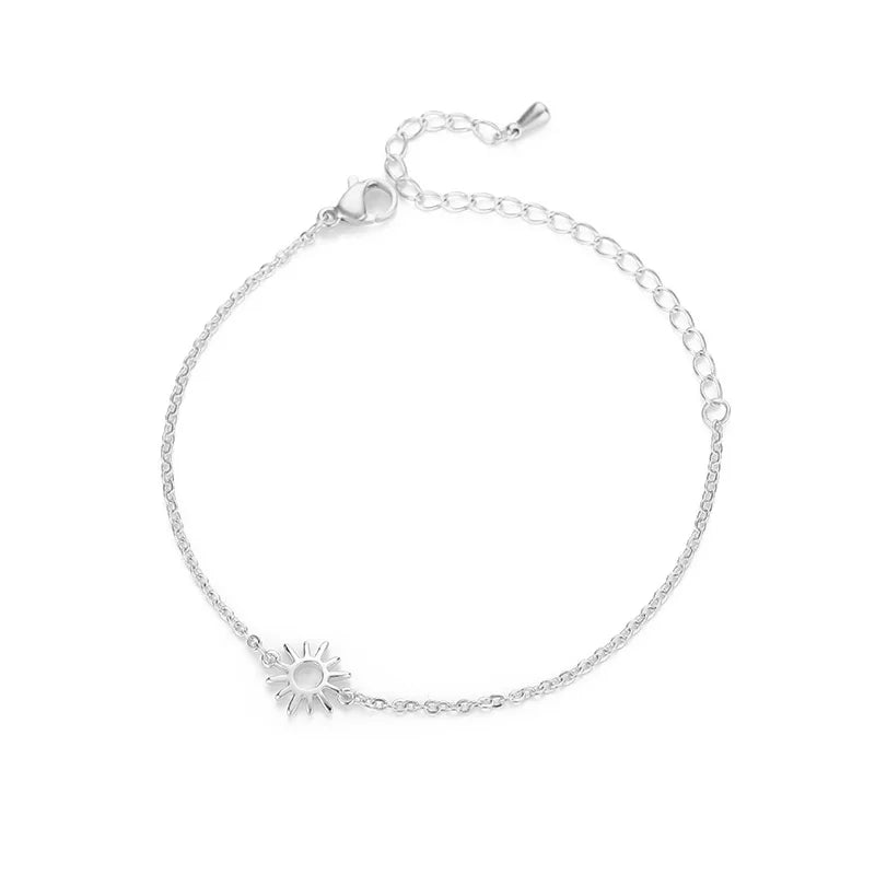 Stainless Steel Bracelets And Anklets With Pendant