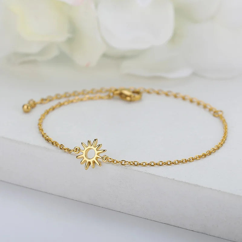 Stainless Steel Bracelets And Anklets With Pendant