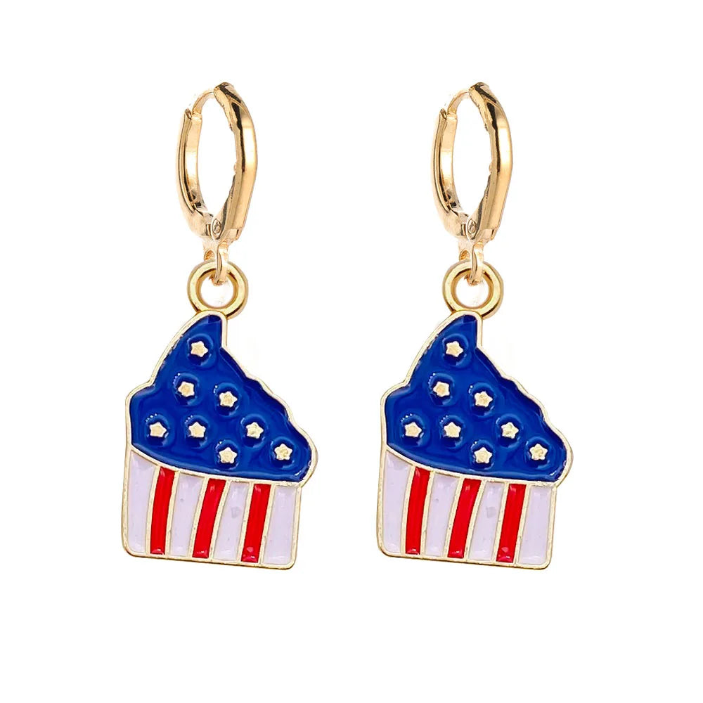 4th Of July America 250 Earrings
