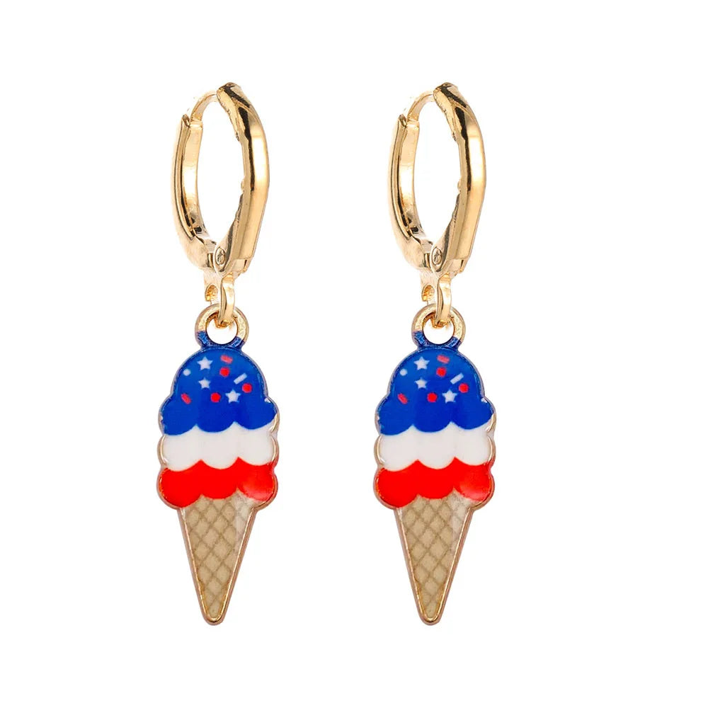 4th Of July America 250 Earrings