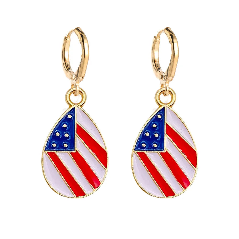 4th Of July America 250 Earrings
