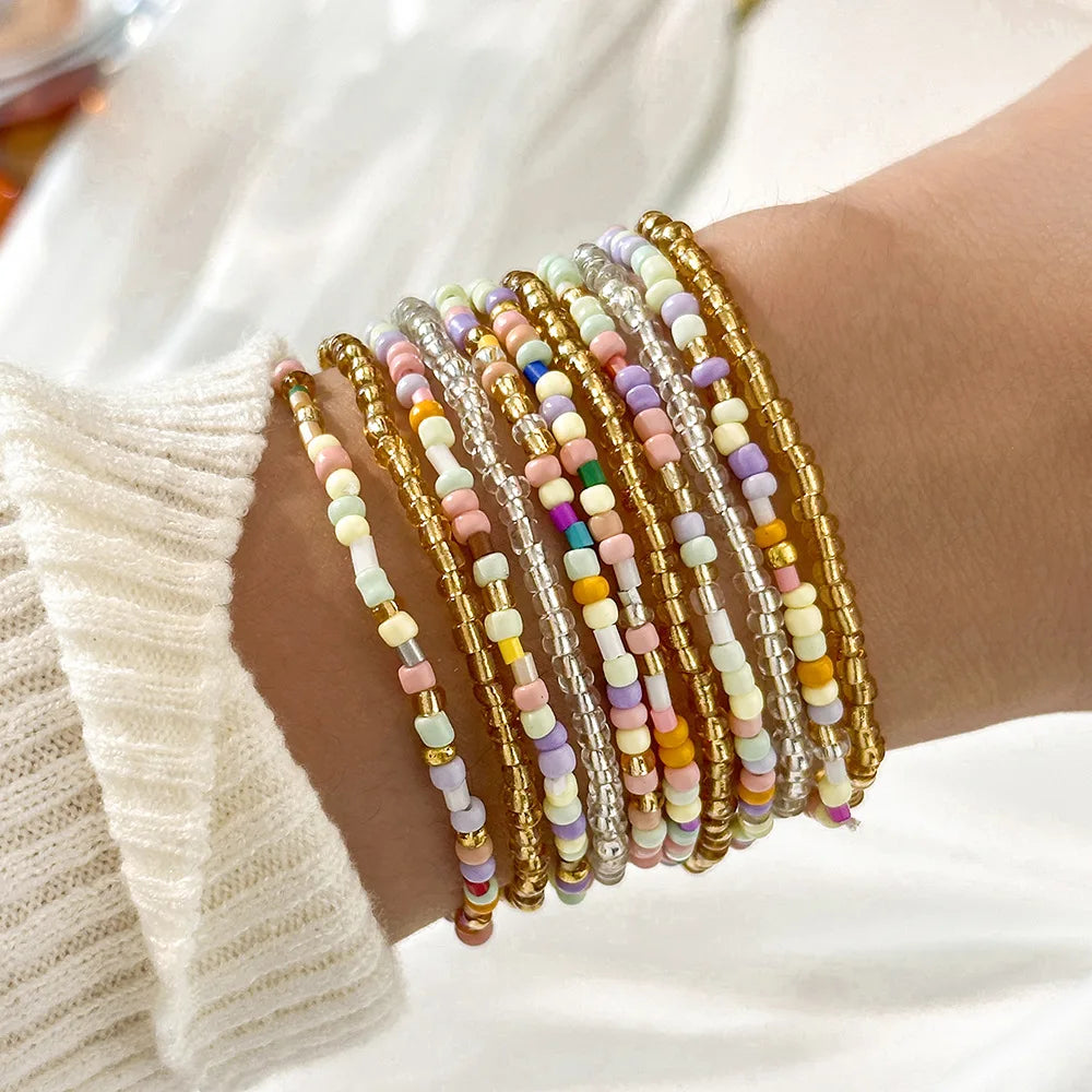 Bohemian Style Beaded Bracelet