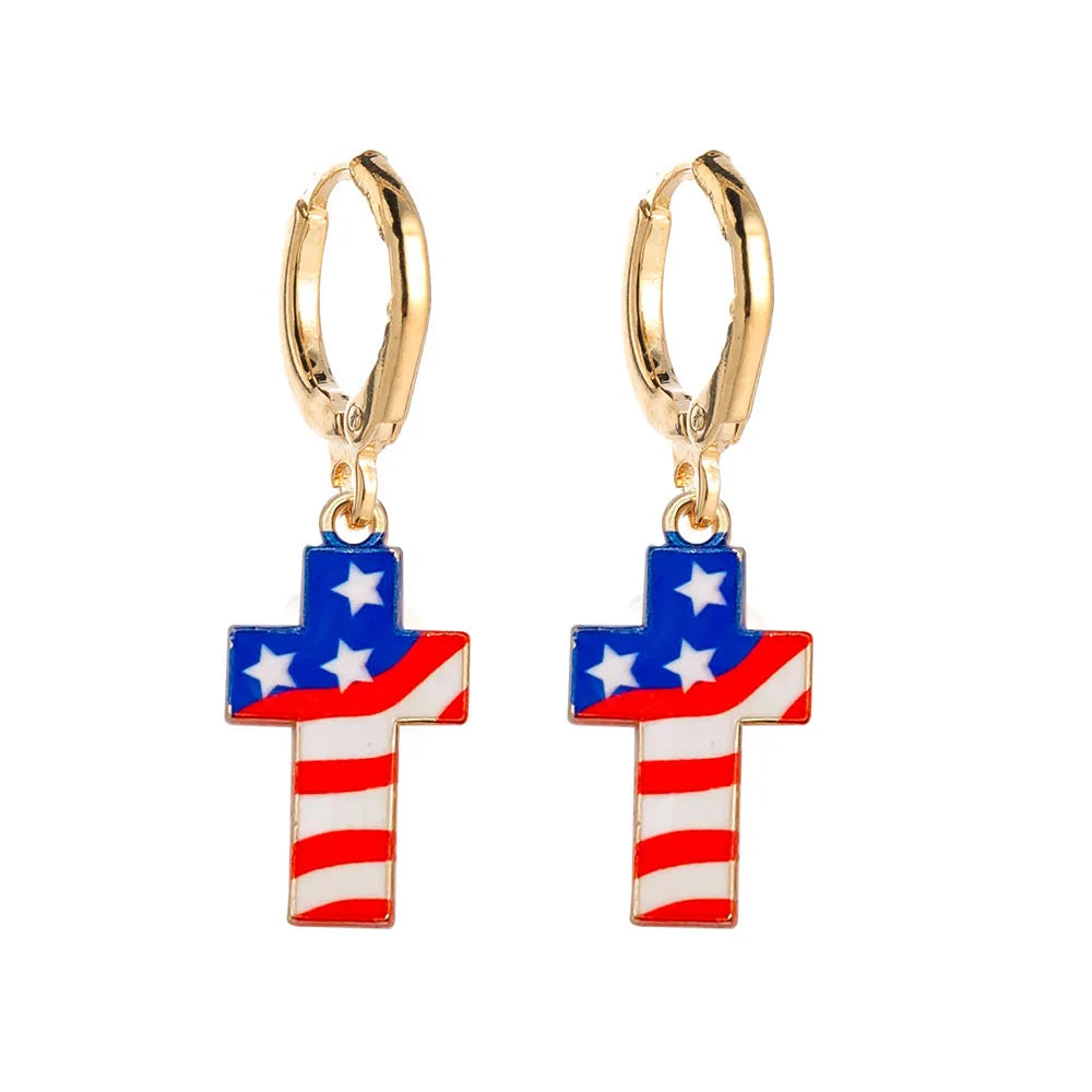 4th Of July America 250 Earrings