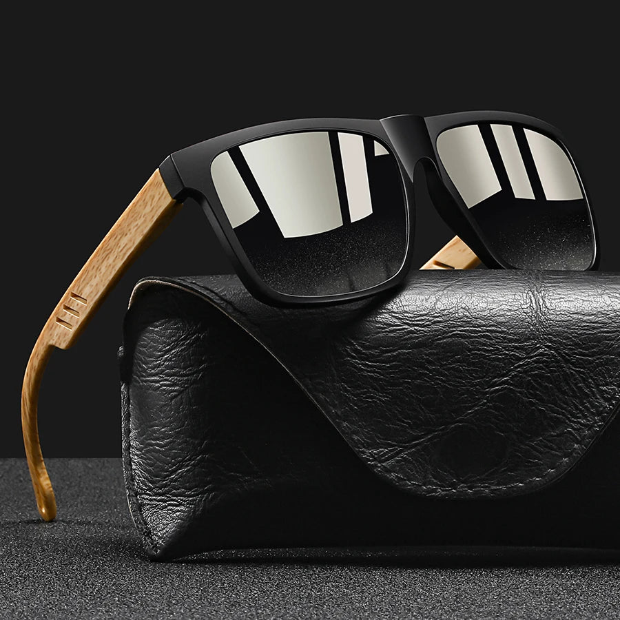 Vintage Square Frame Sunglasses For Men