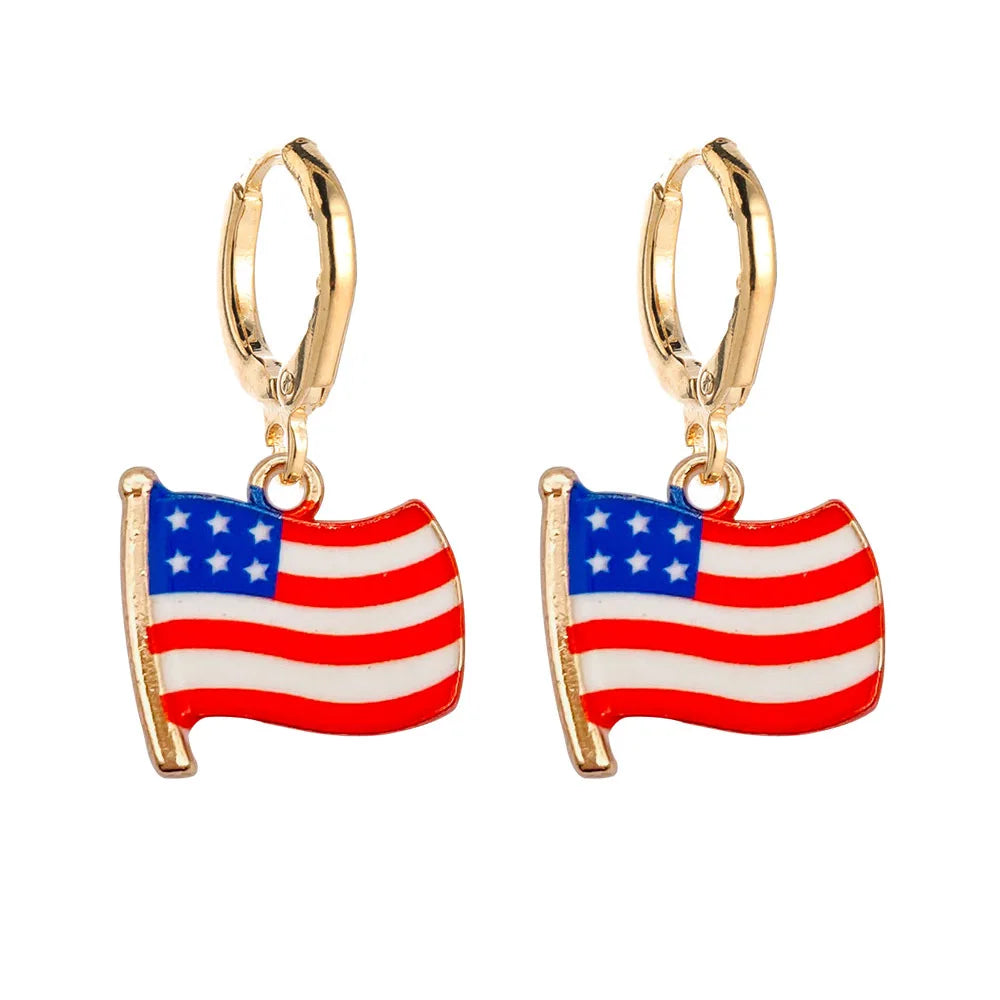 4th Of July America 250 Earrings