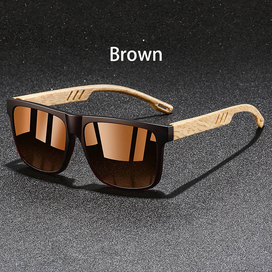 Vintage Square Frame Sunglasses For Men