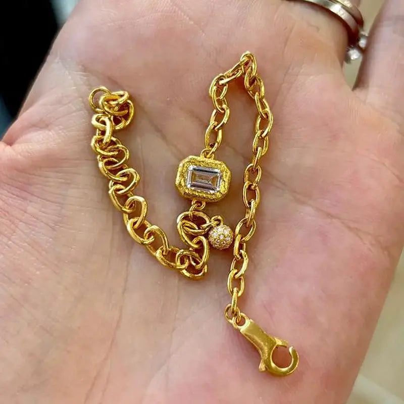 Simple Style Charm Bracelet