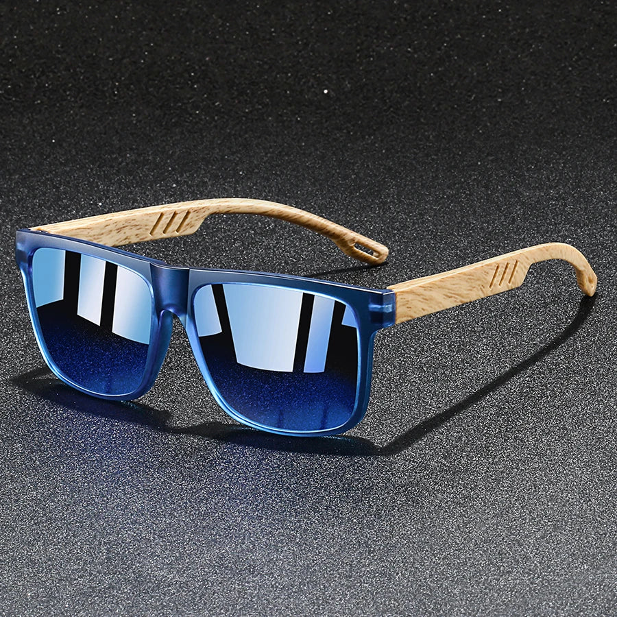 Vintage Square Frame Sunglasses For Men