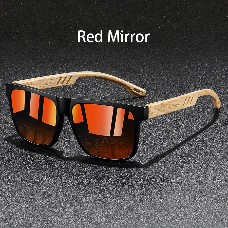 Vintage Square Frame Sunglasses For Men