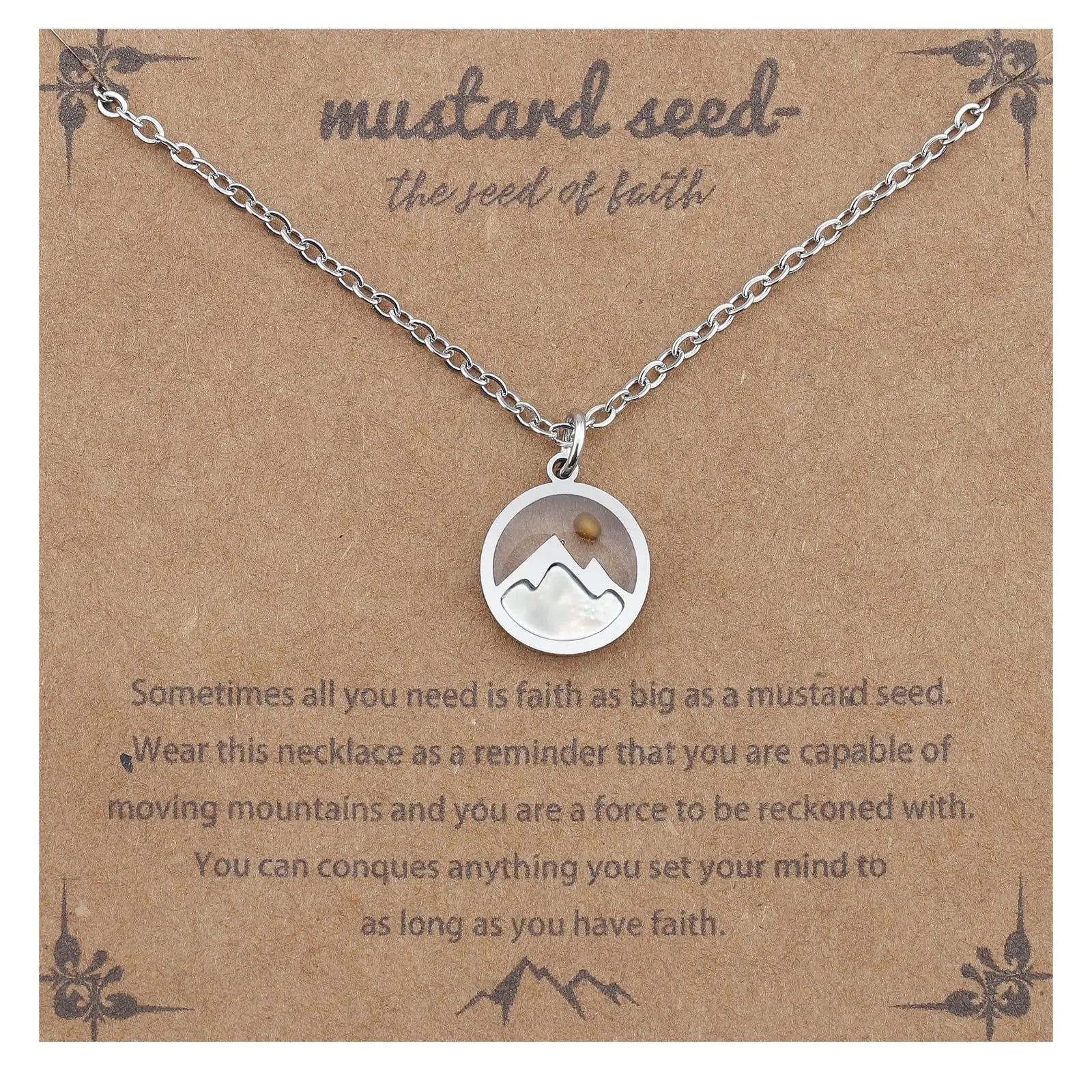 Mustard Seed Faith Necklace