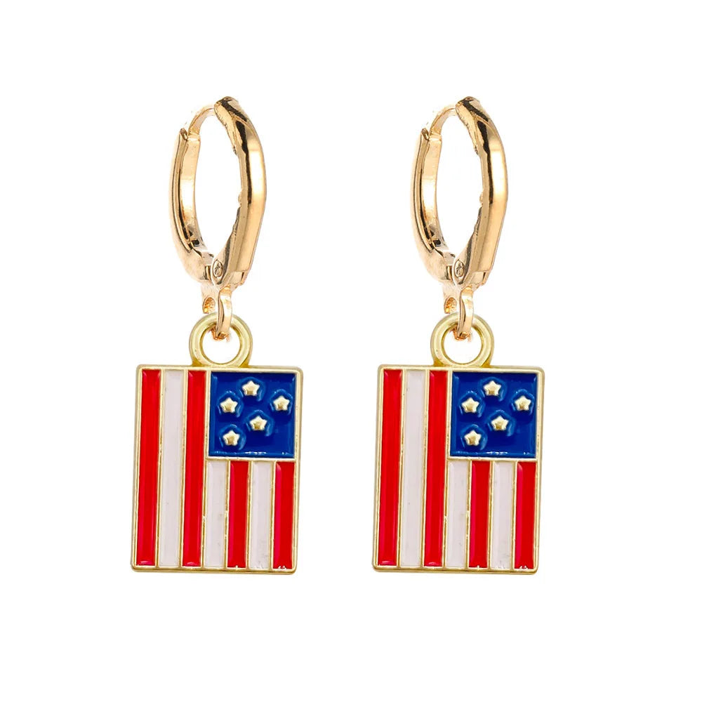 4th Of July America 250 Earrings
