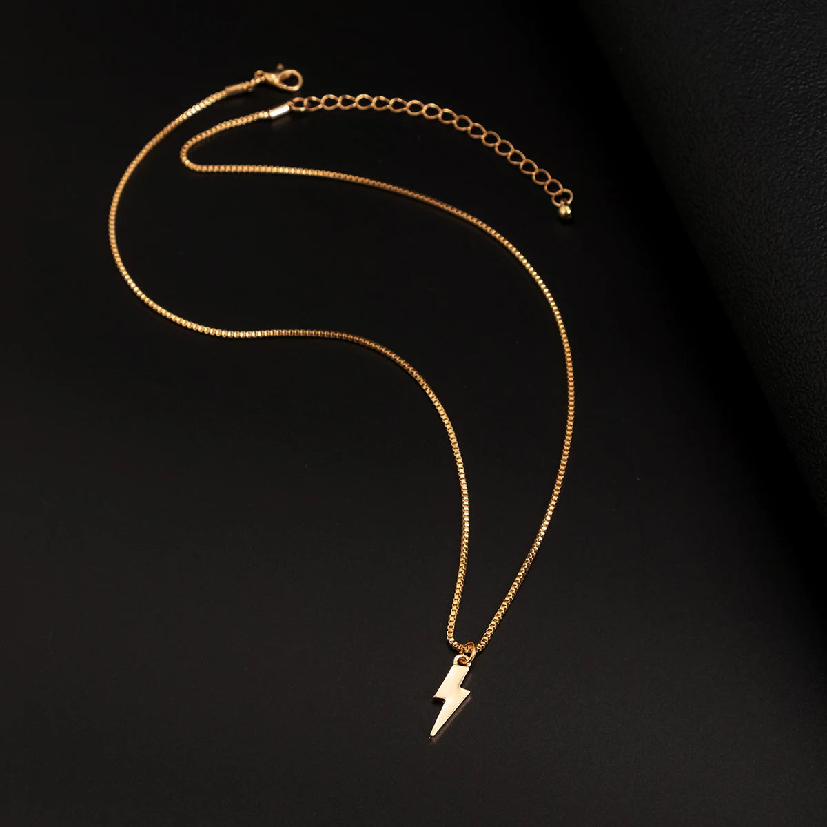 Lightning Pendant Chain For Men