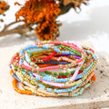 Bohemian Style Beaded Bracelet