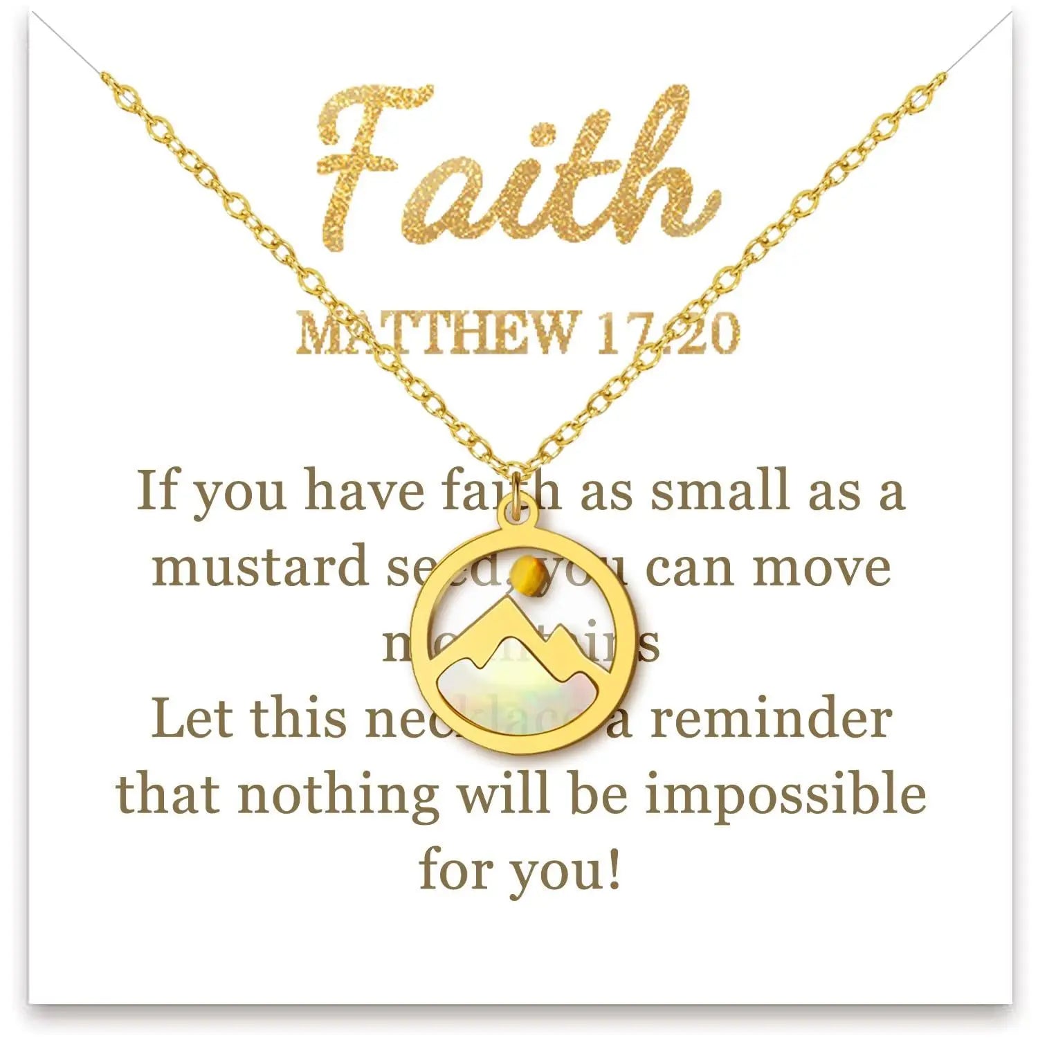 Mustard Seed Faith Necklace