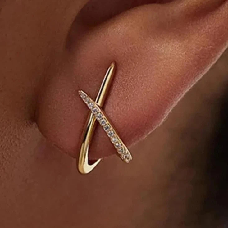 Gold Earrings 14k Gold Plated