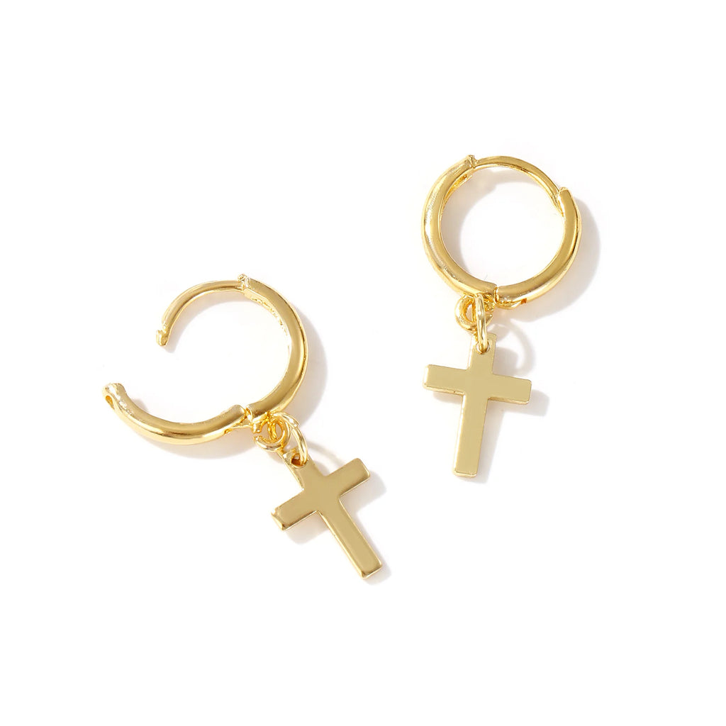 Religious 18K Gold Plated Earrings