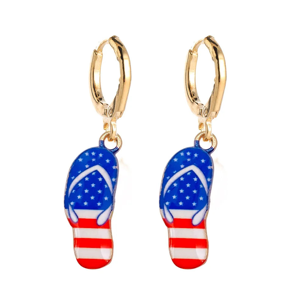 4th Of July America 250 Earrings