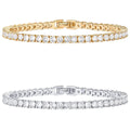 2PC Diamond Tennis Style Bracelet