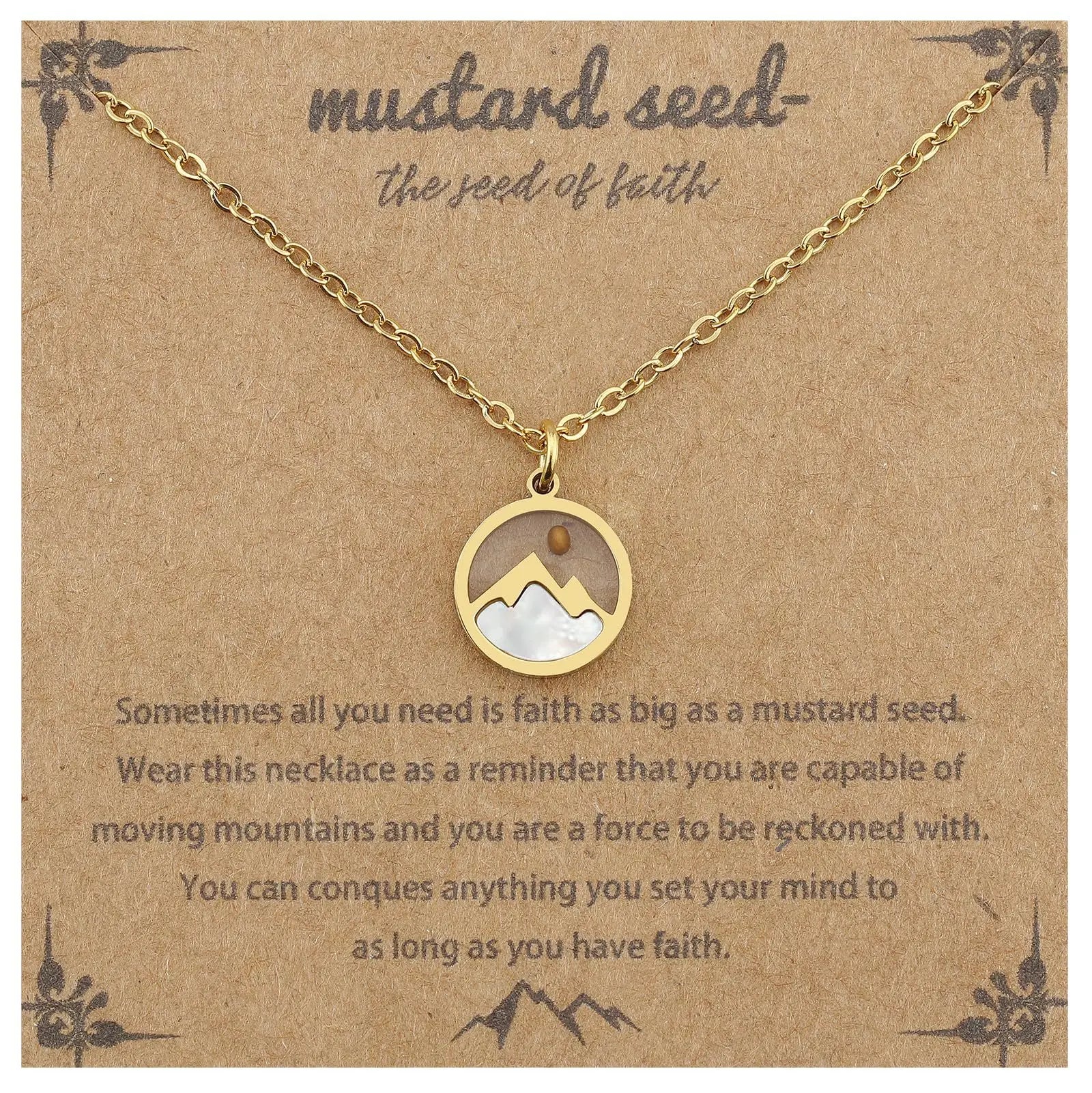 Mustard Seed Faith Necklace