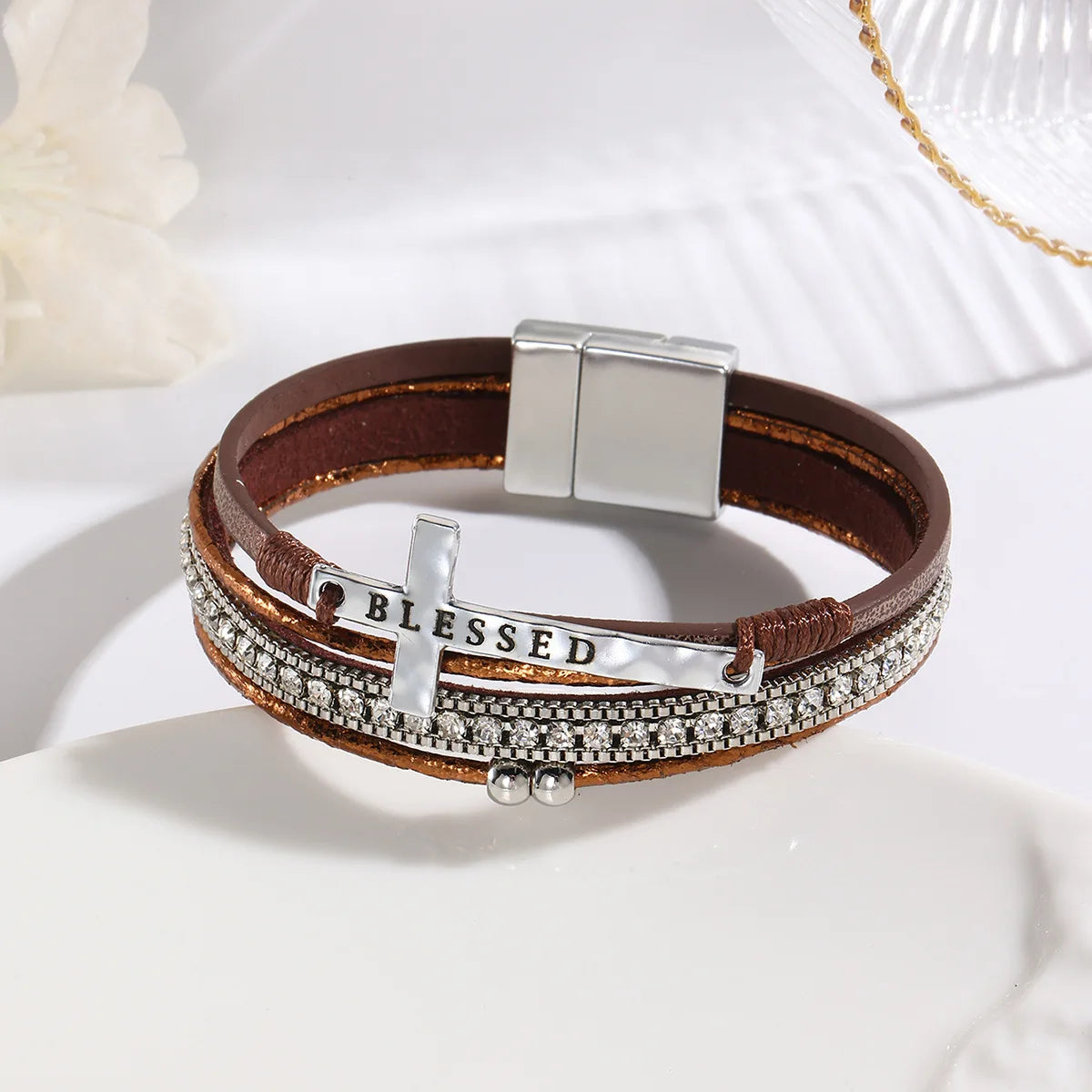 Vintage Cross Bracelet For Men and Women