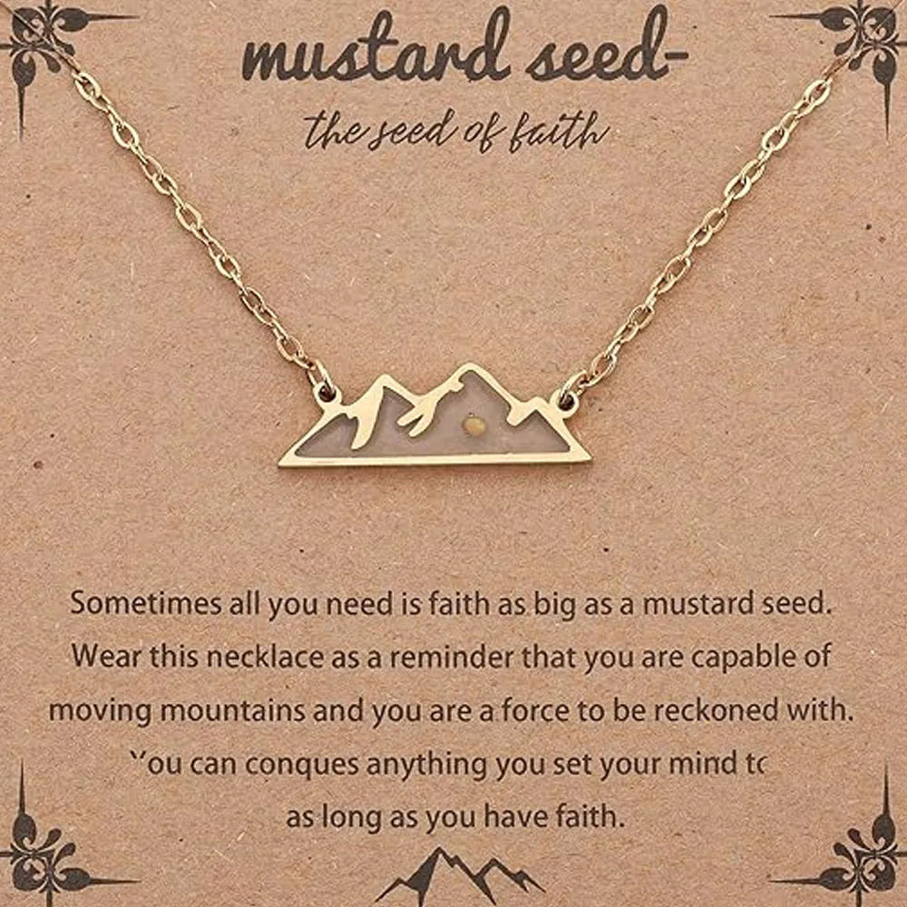 Mustard Seed Faith Necklace