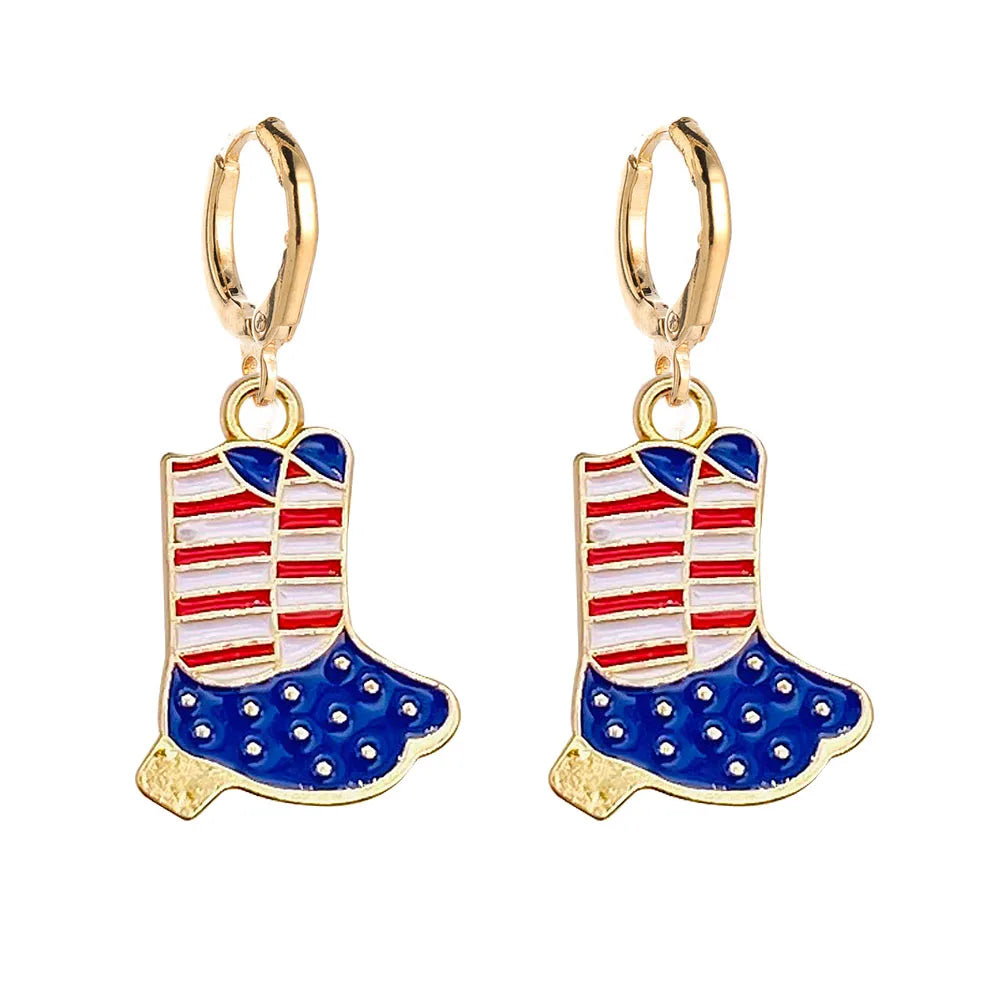 4th Of July America 250 Earrings