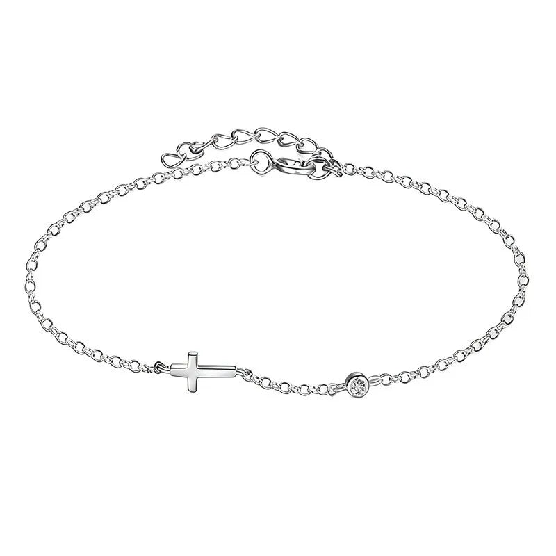 Cross Anklet