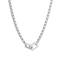 Men Stainless Steel Interlocking Chain Link