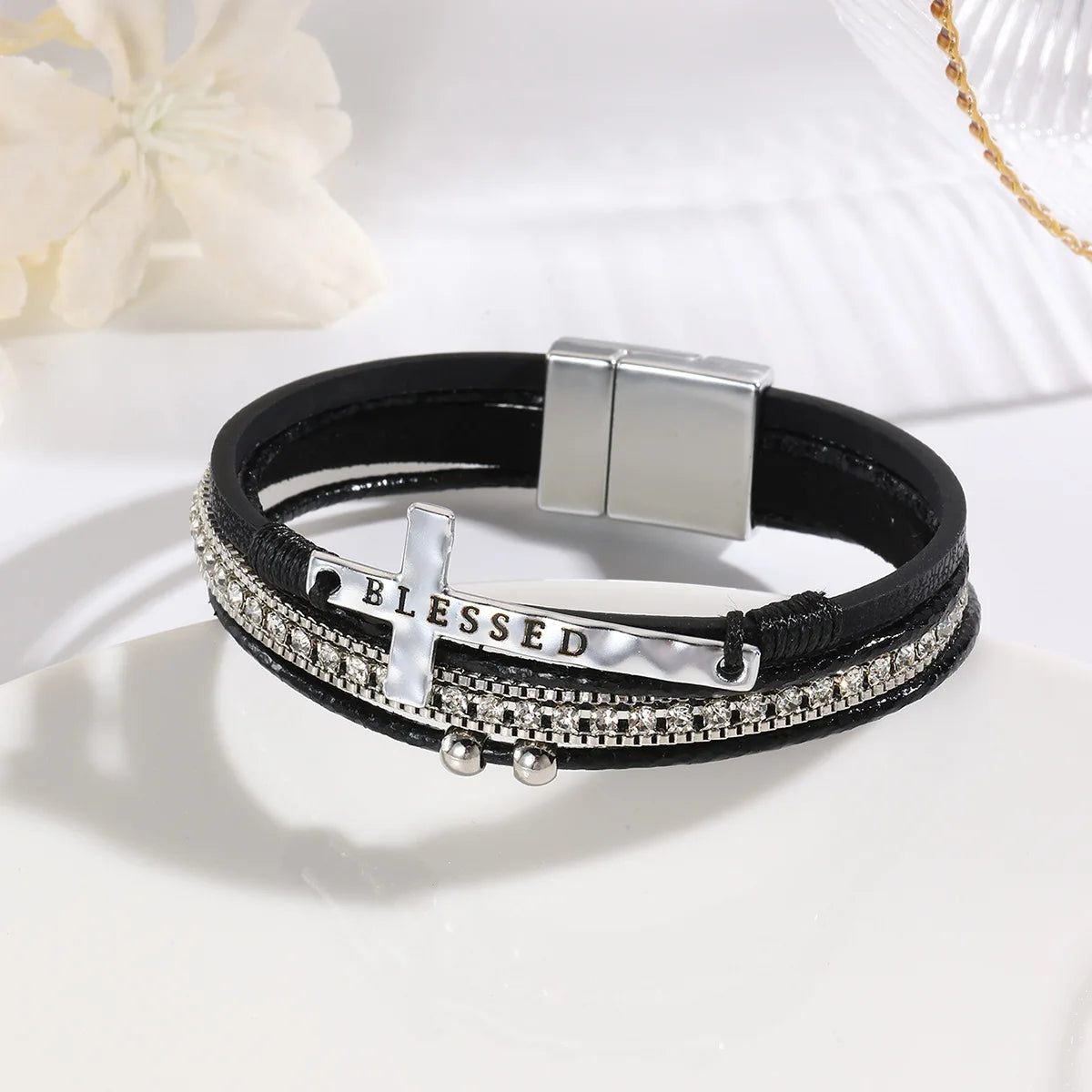Vintage Cross Bracelet For Men and Women