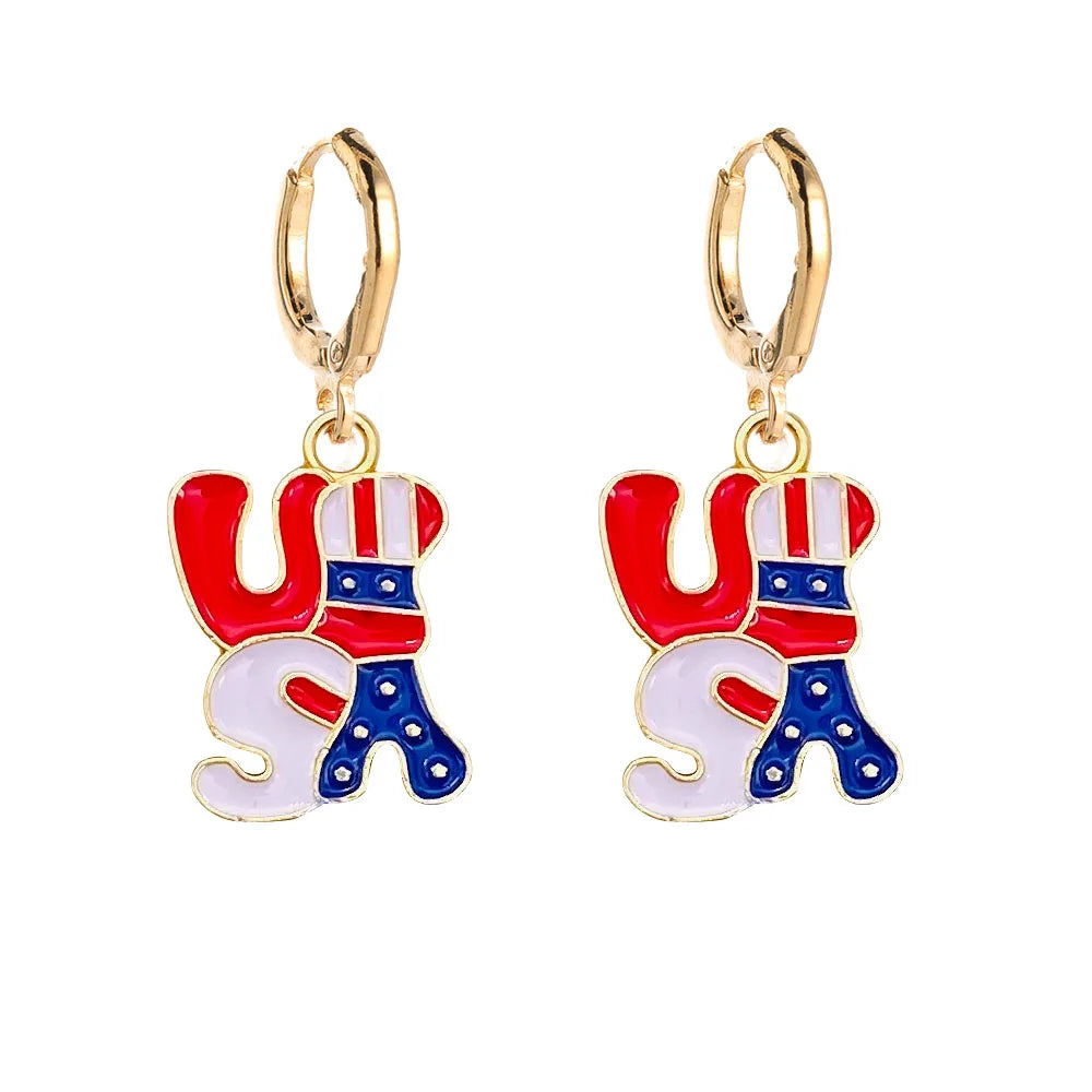 4th Of July America 250 Earrings