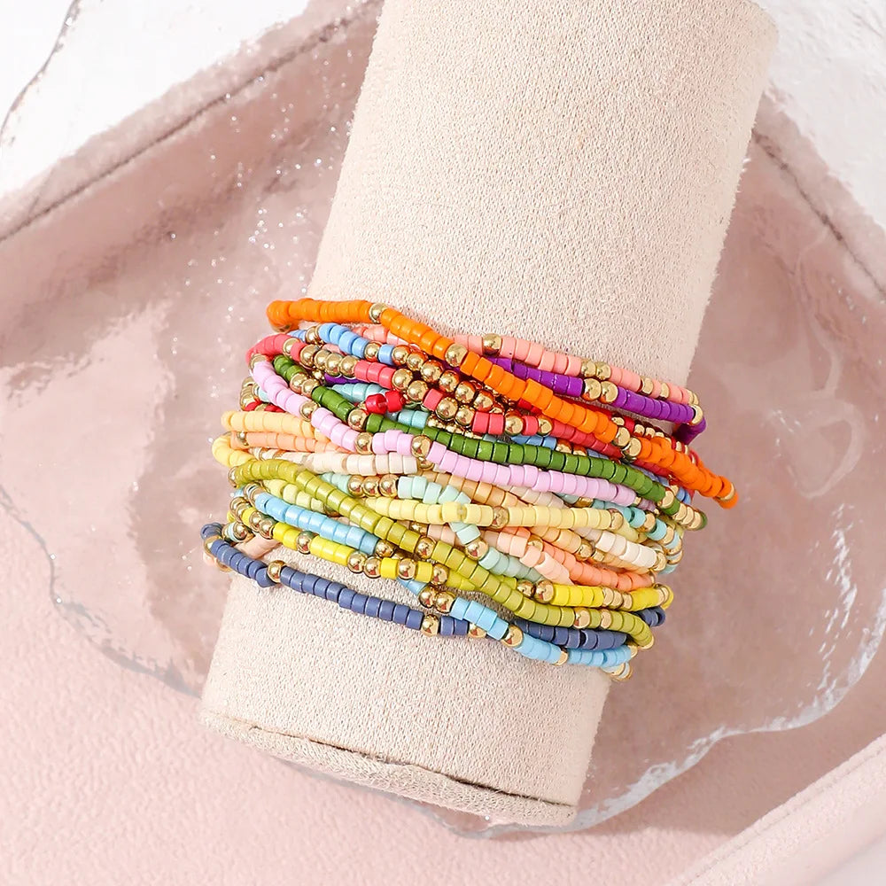 Bohemian Style Beaded Bracelet