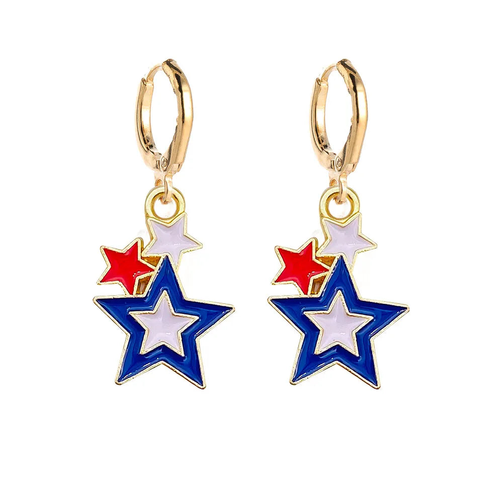 4th Of July America 250 Earrings
