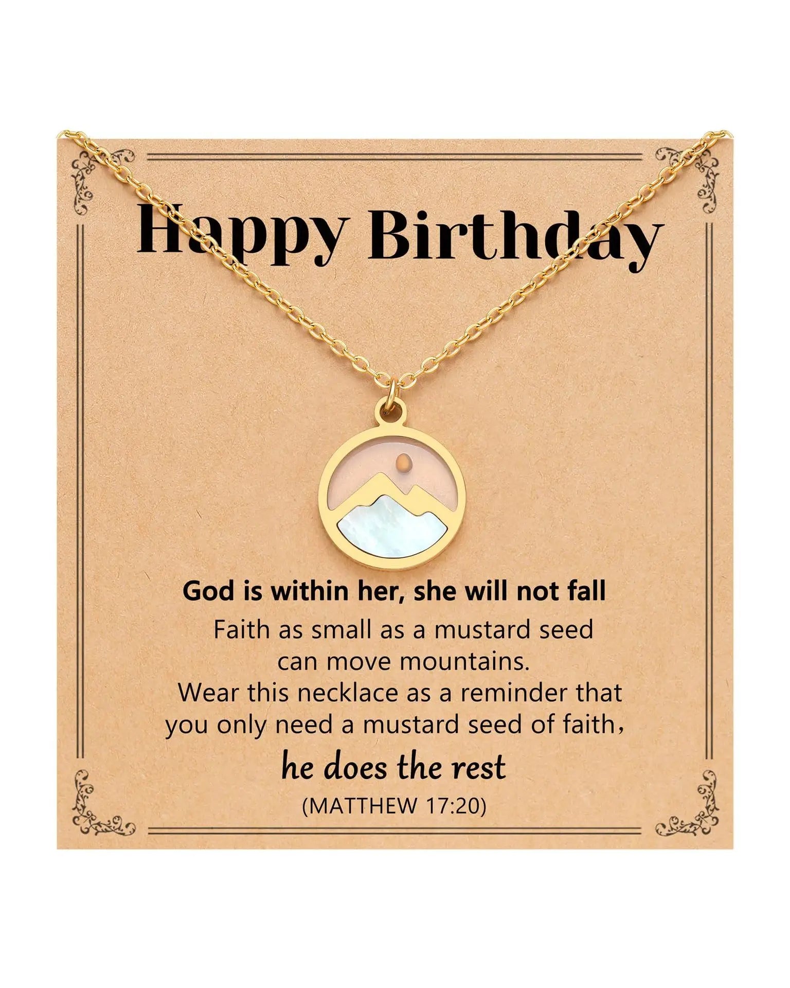 Mustard Seed Faith Necklace