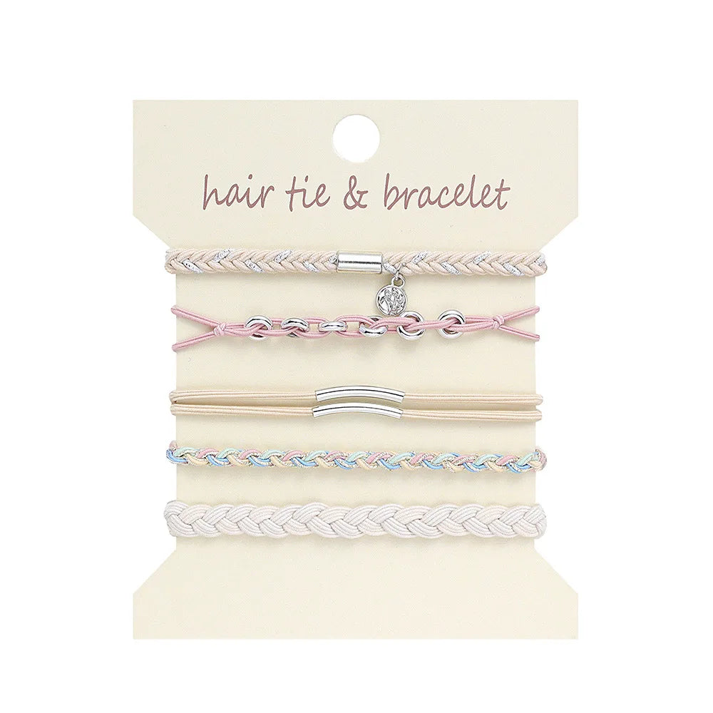 5 Pc Metallic Bohemian Style Bands