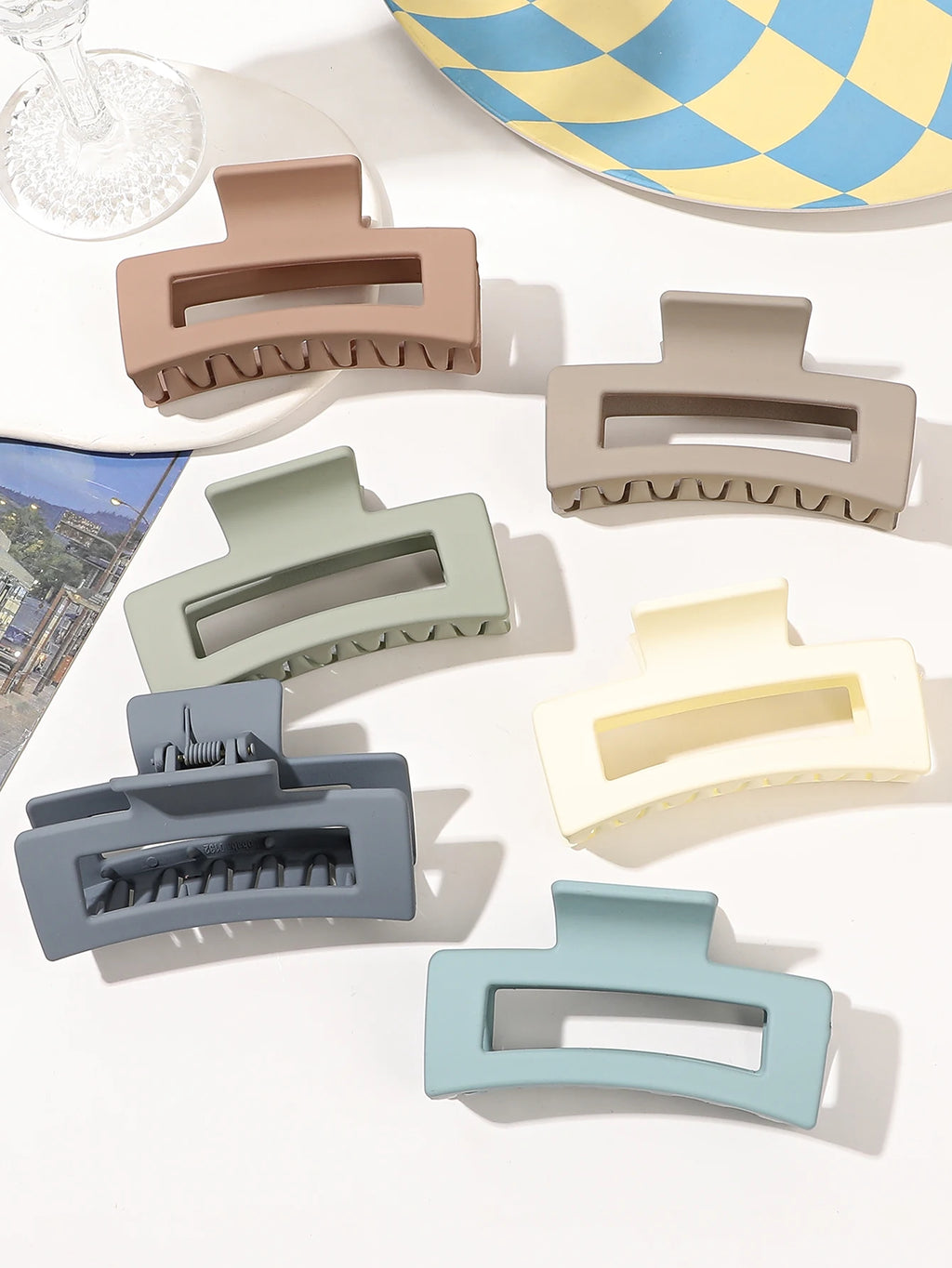 7 Pc Women’s Jaw Hair Clip