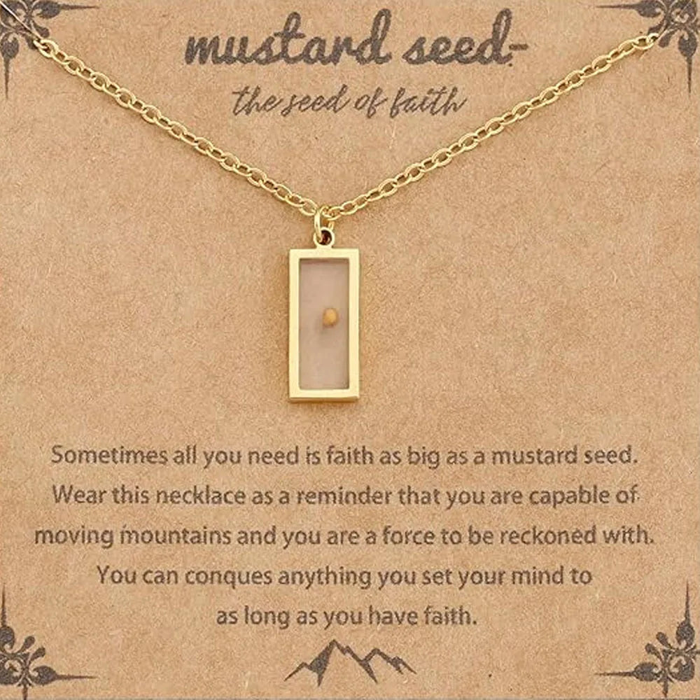 Mustard Seed Faith Necklace