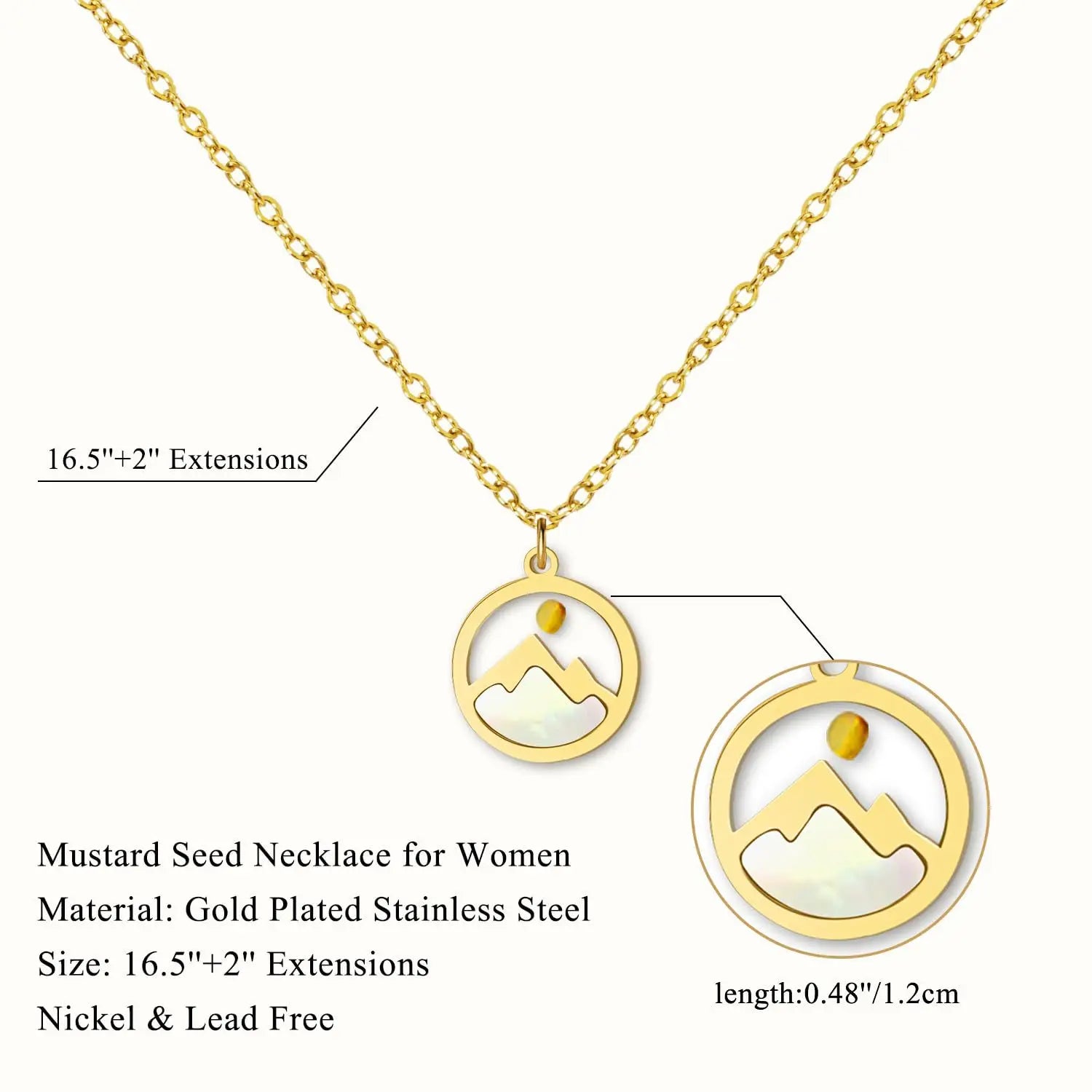 Mustard Seed Faith Necklace
