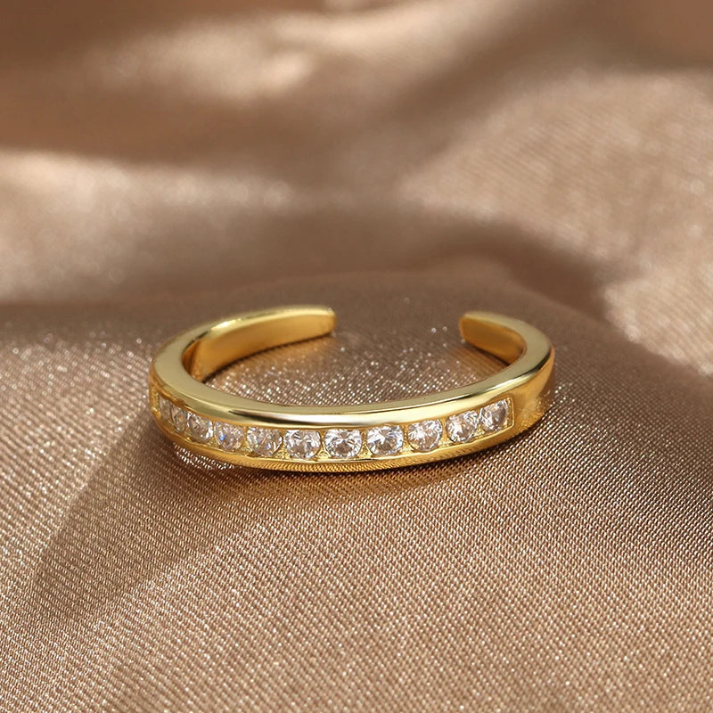 3 Pcs of 18K Gold Plated Toe Ring