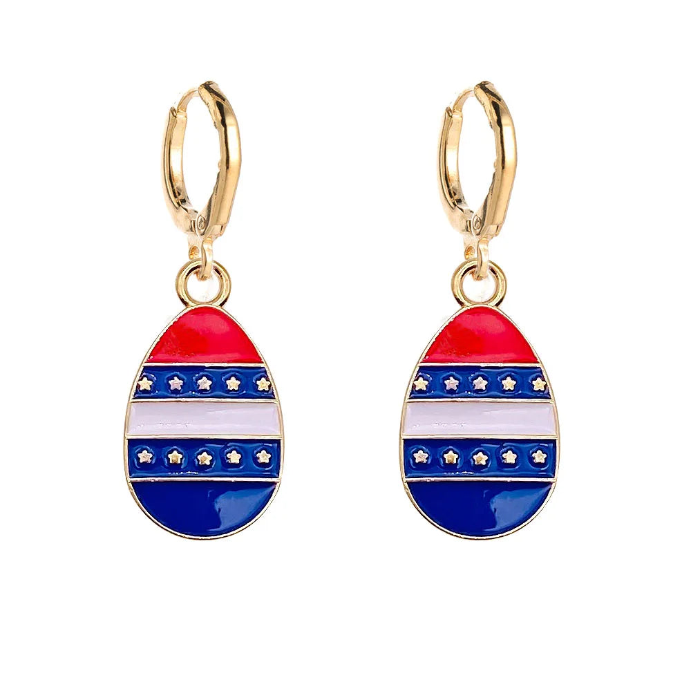 4th Of July America 250 Earrings