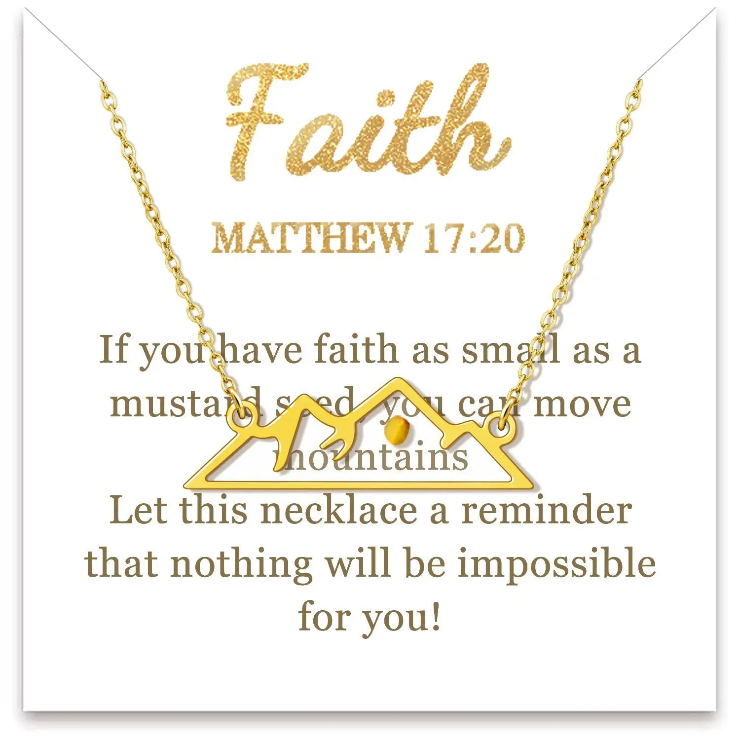 Mustard Seed Faith Necklace