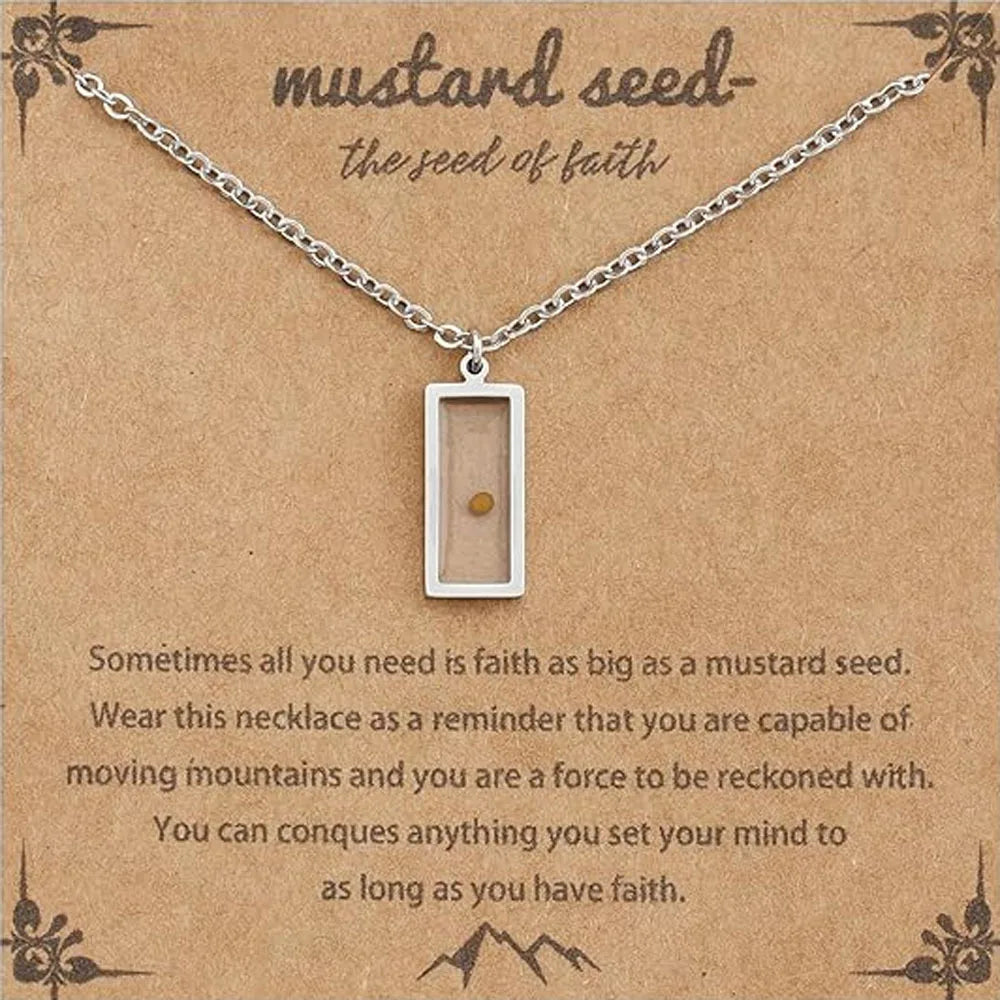 Mustard Seed Faith Necklace