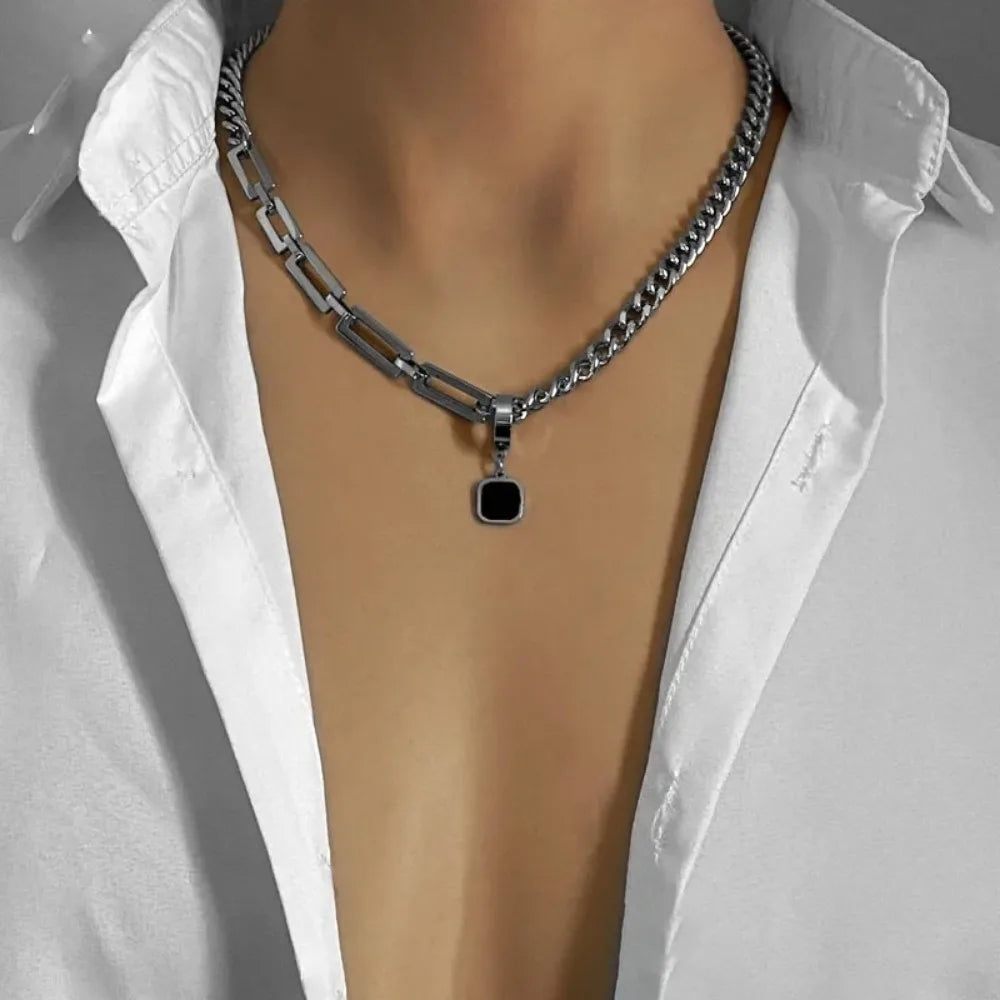 Men Trendy Pendant Necklace