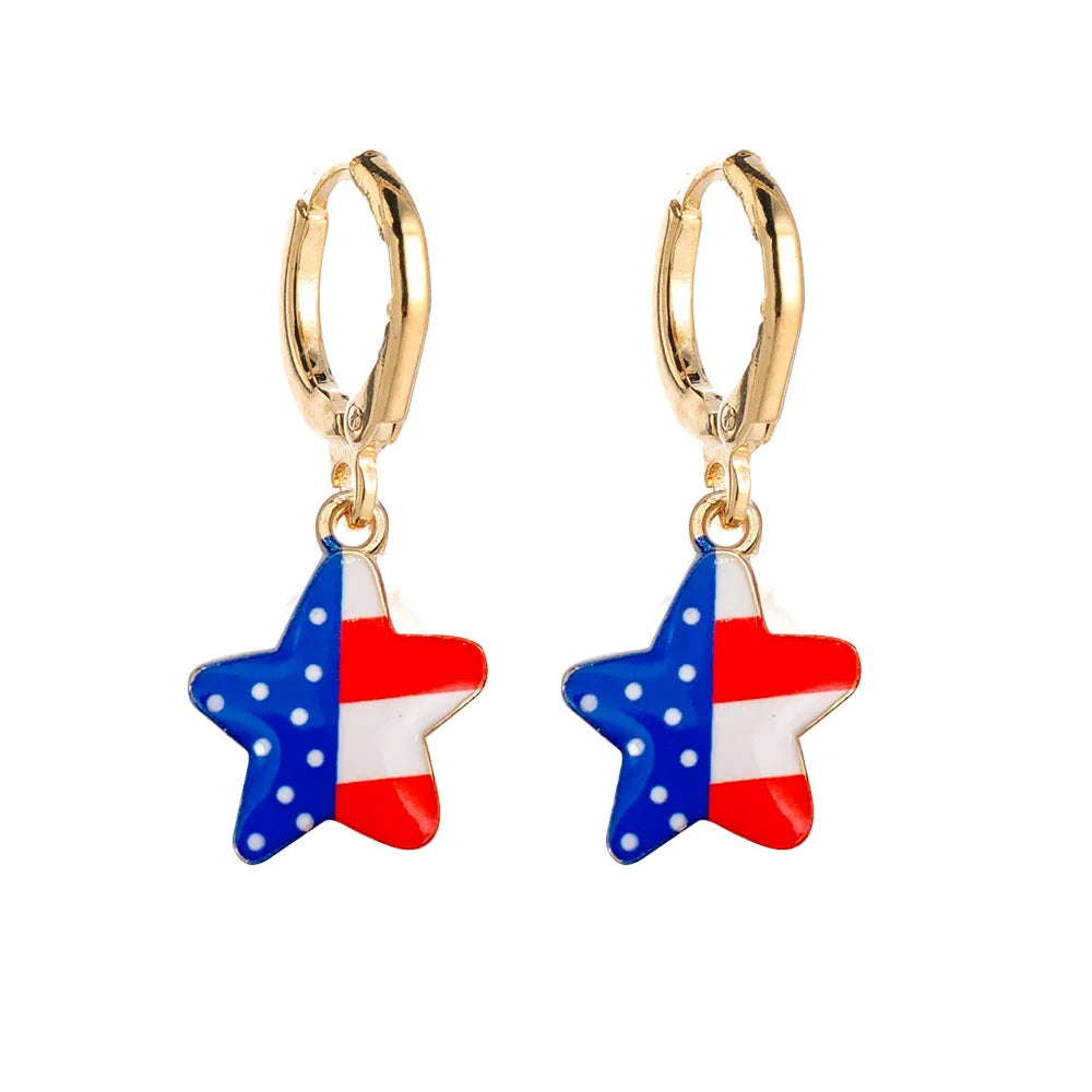 4th Of July America 250 Earrings