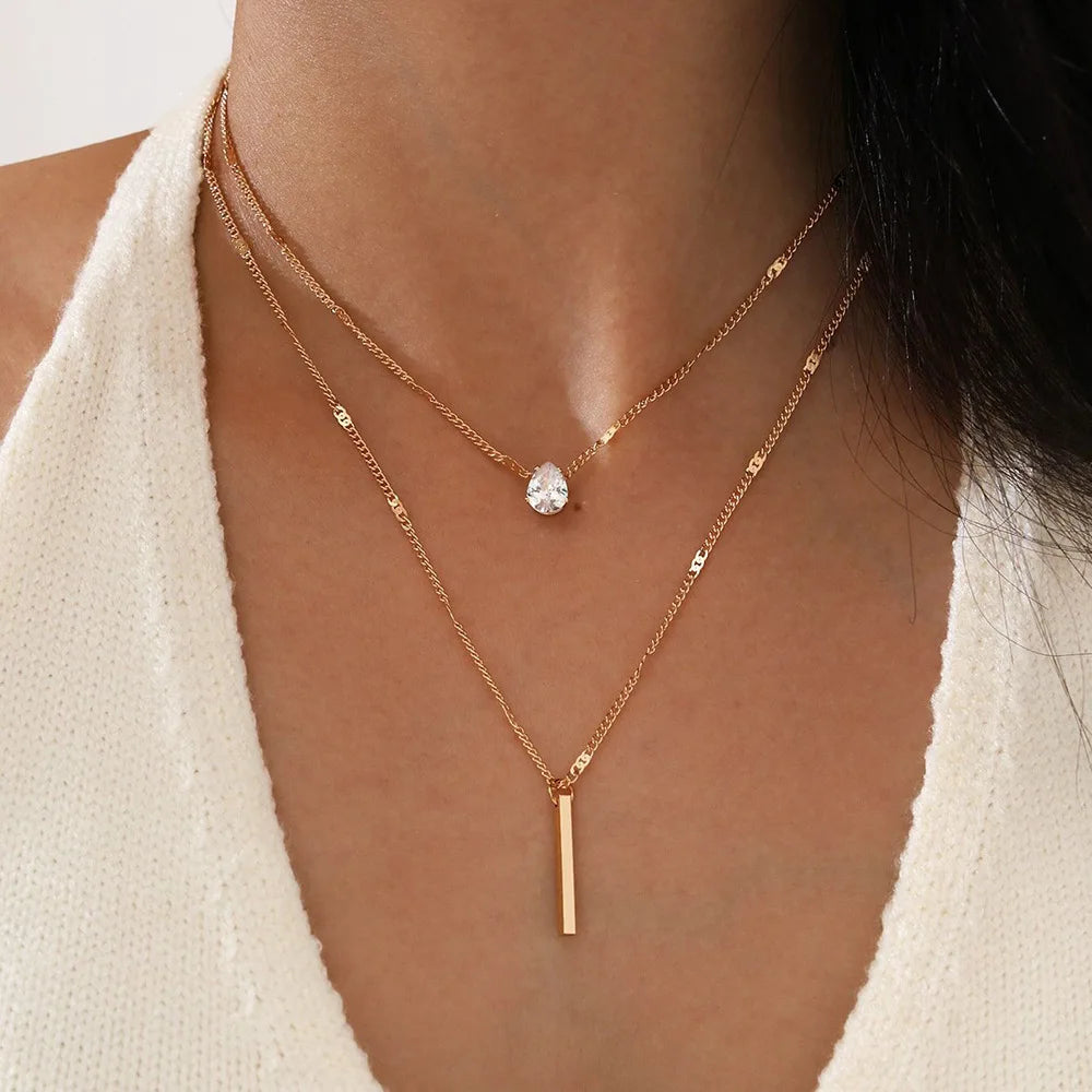Multilayer Pendant Necklace