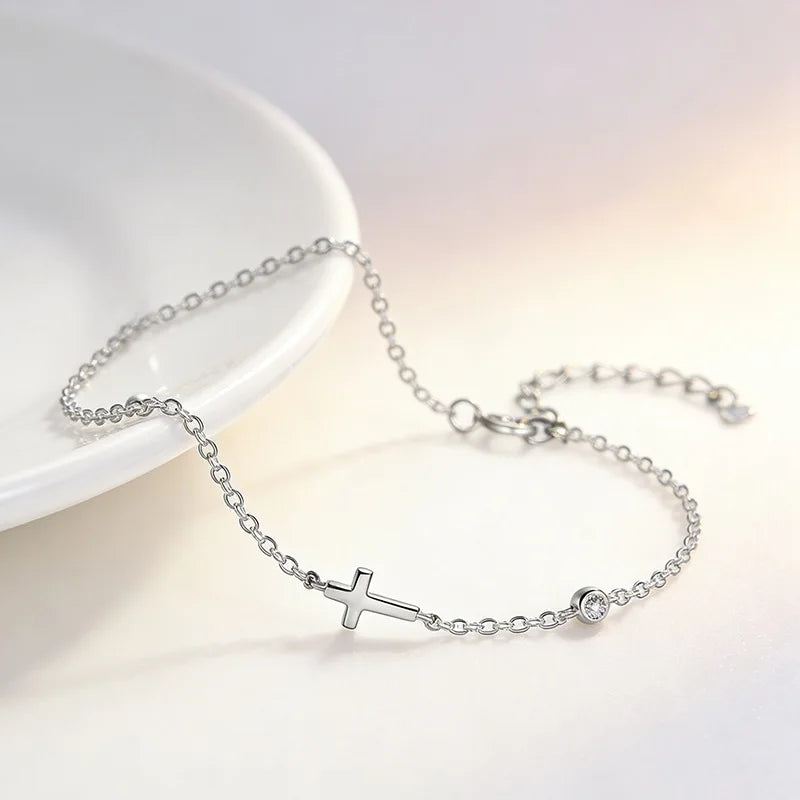 Cross Anklet